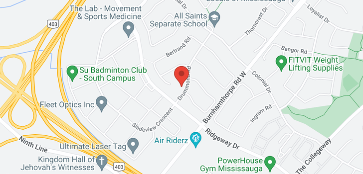 map of 3447 DRUMMOND RD